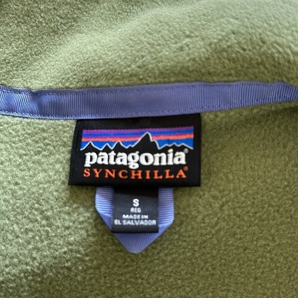 Patagonia Colorblock Fleece Jacket, S - Picture 10 of 11